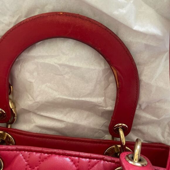 Red lady DIOR bag - Picture 14 of 16